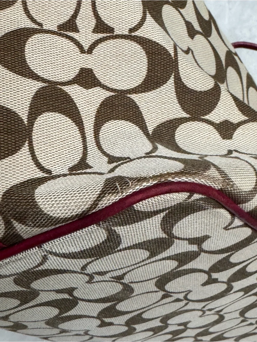 Coach pre owned